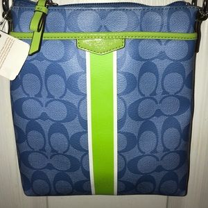 AUTHENTIC Nearly Vintage Coach Swingpack F51265